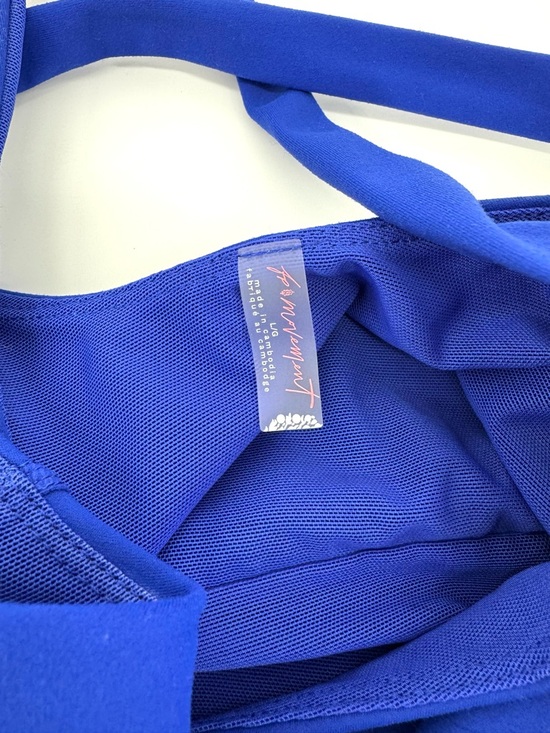 NWT FP Movement Righteous Runsie in Electric Shock Blue Size Large - Picture 7 of 7